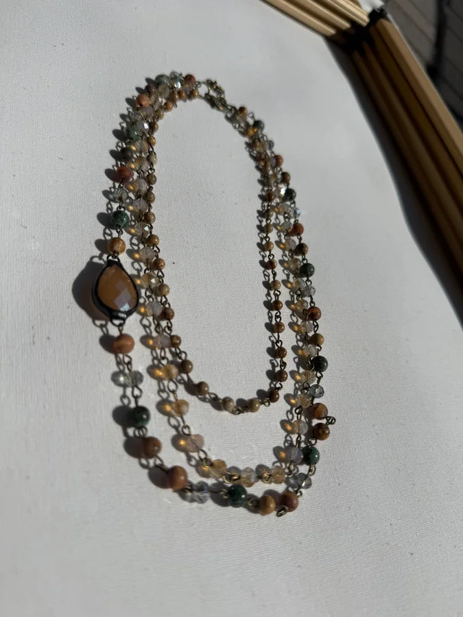 Elegant Triple Layer Necklace